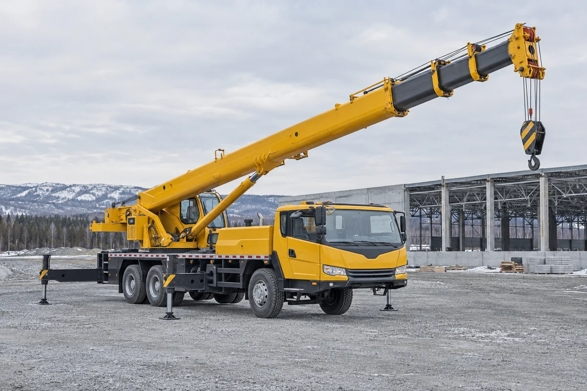 Автокран XCMG25